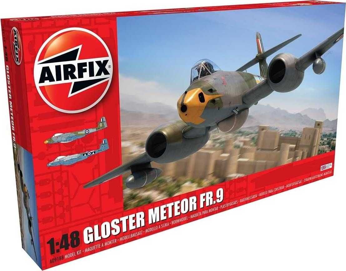 AIRFIX Classic Kit letadlo A09188 - Gloster Meteor FR9 (1:48) - obrázek 4