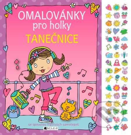 Omalovánky pro holky: Tanečnice - - obrázek 1