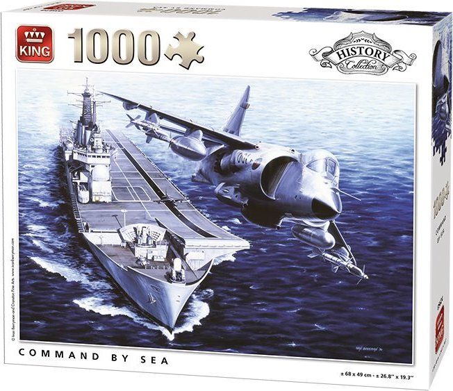 KING Puzzle Námořní letectvo 1000 dílků - obrázek 1