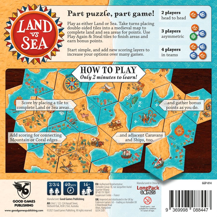 Good Games Publishing Land vs Sea - obrázek 2