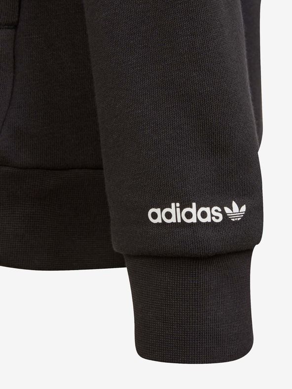 Hoodie Mikina dětská adidas Originals | Černá | Dívčí | 152 - obrázek 4