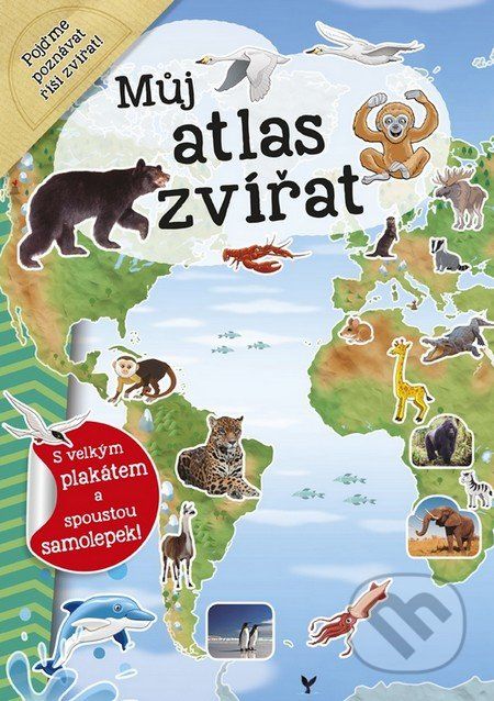 Můj atlas zvířat + plakát a samolepky - obrázek 1