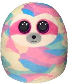 Ty Squish-a-Boos COOPER, 22 cm - pastel sloth (1) - obrázek 1