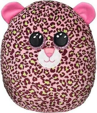 Ty Squish-a-Boos LAINEY, 30 cm - pink leopard (1) - obrázek 1