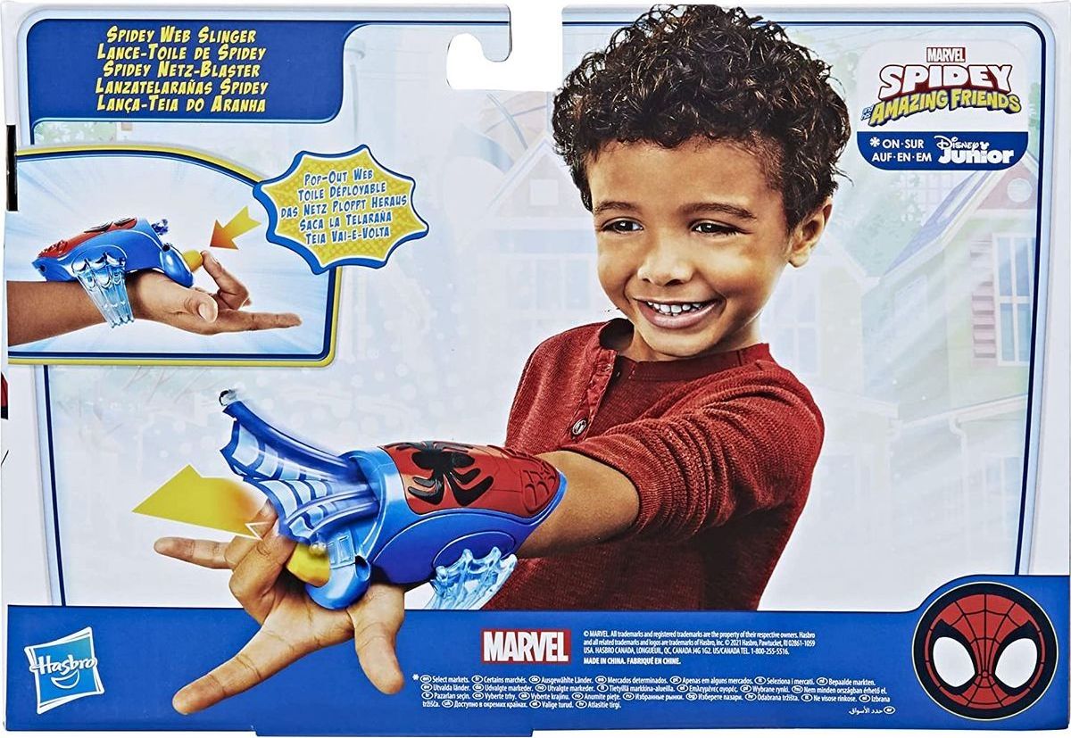 Hasbro Spiderman Spidey vrhač pavučin - obrázek 6