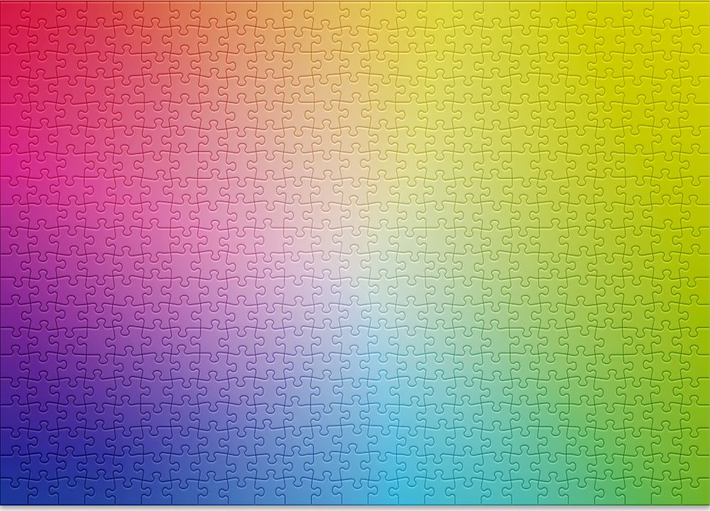 CLOUDBERRIES Puzzle Gradient 500 dílků - obrázek 1