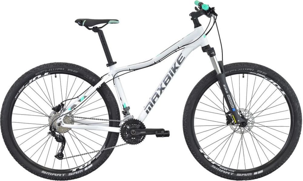 Maxbike Apo lady 27,5″ 17″ bílá+černá - obrázek 1