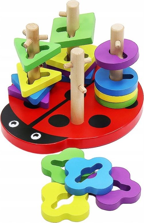 Malatec Malatec 7710 Edukační dřevěný labyrint 18cm Beruška - obrázek 4