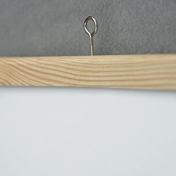 Tabule magnetická Eco board 40x60cm, lakovaný povrch, dřevený rám - obrázek 2