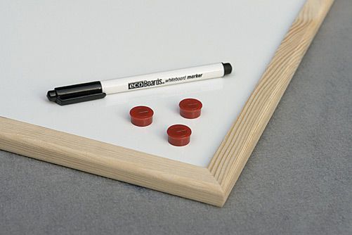 Tabule magnetická Eco board 40x60cm, lakovaný povrch, dřevený rám - obrázek 3