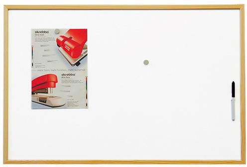 Tabule magnetická Eco board 40x60cm, lakovaný povrch, dřevený rám - obrázek 1