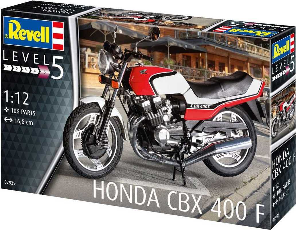 REVELL Plastic ModelKit motorka 07939 - Honda CBX 400 F (1:12) - obrázek 2