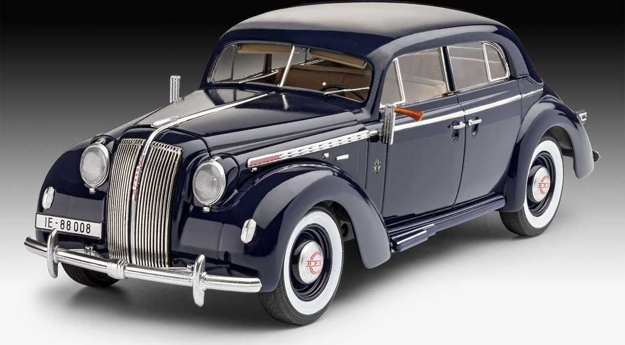 REVELL Plastic ModelKit auto 07042 - Luxury Class Car Admiral Saloon (1:24) - obrázek 9