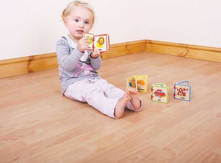 BIGJIGS TOYS Bigjigs Baby Anglická obrázková knížka 4 motivy - obrázek 4