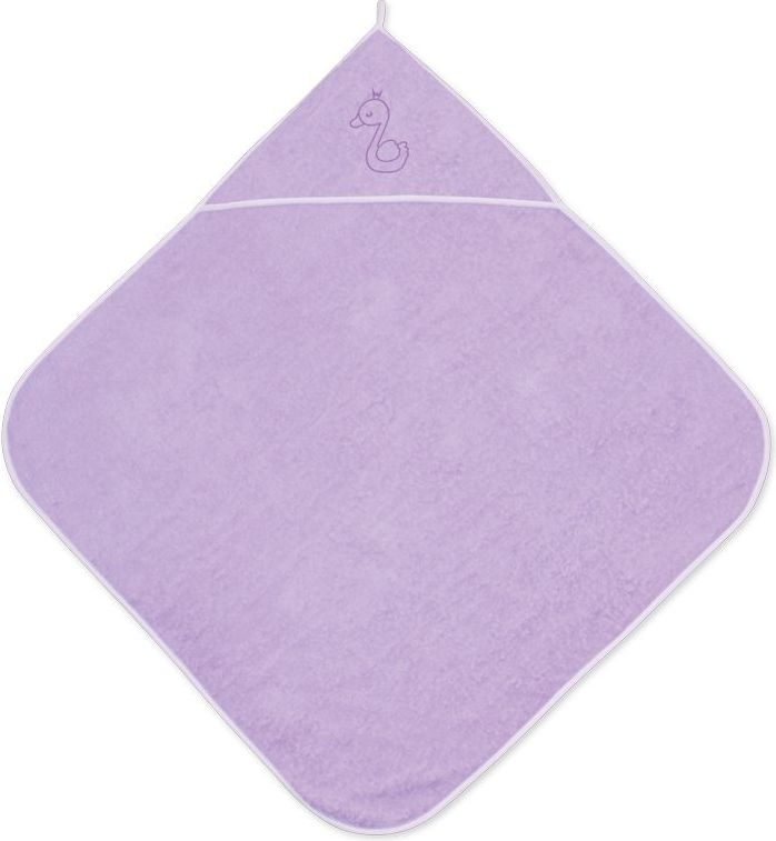 Lorelli Dětská osuška s kapucí 80x80 cm Violet 2021 - obrázek 1