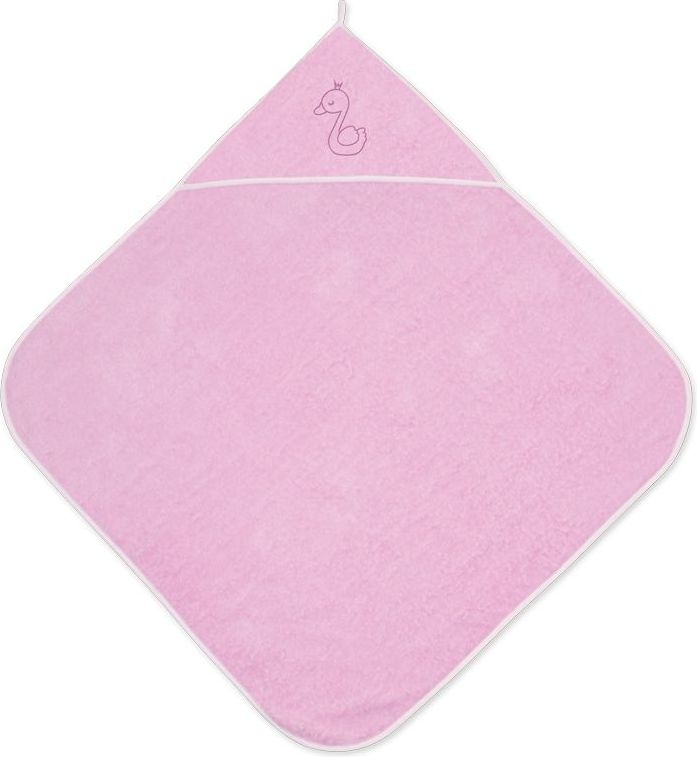 Lorelli Dětská osuška s kapucí 80x80 cm Pink 2021 - obrázek 1