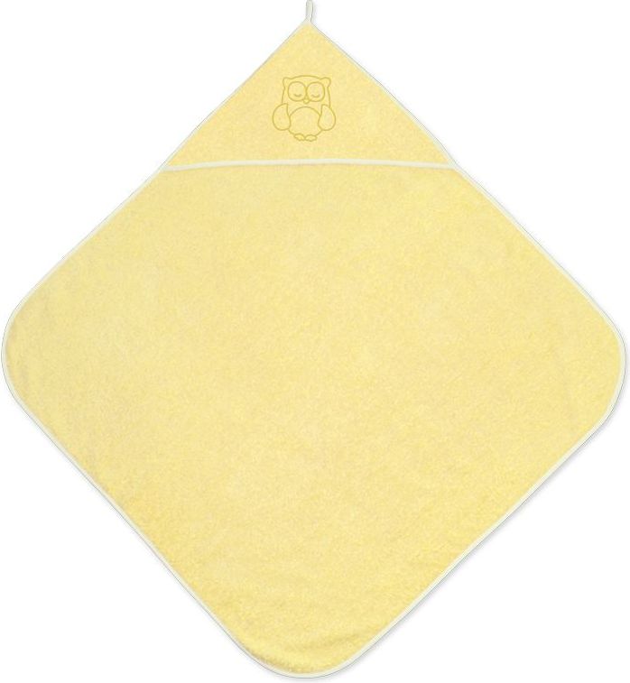 Lorelli Dětská osuška s kapucí 80x80 cm Yellow 2021 - obrázek 1