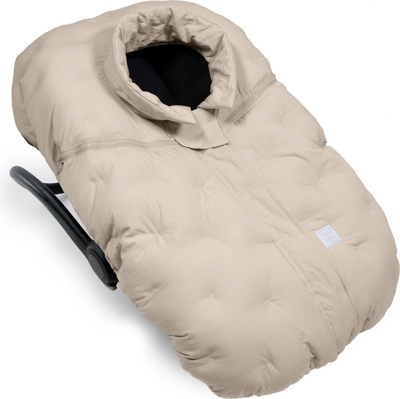 7AM Enfant   FUSAK  Car seat Cocoon AIRY CREAM - obrázek 1