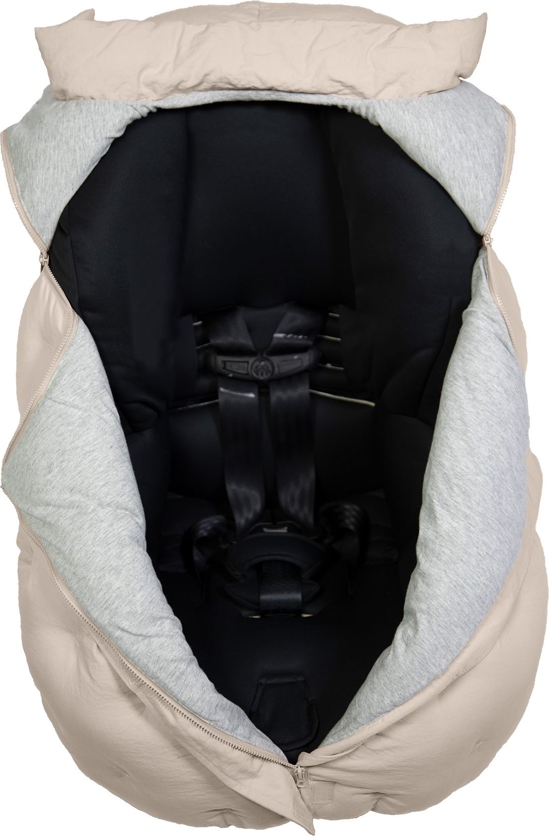 7AM Enfant   FUSAK  Car seat Cocoon AIRY CREAM - obrázek 3