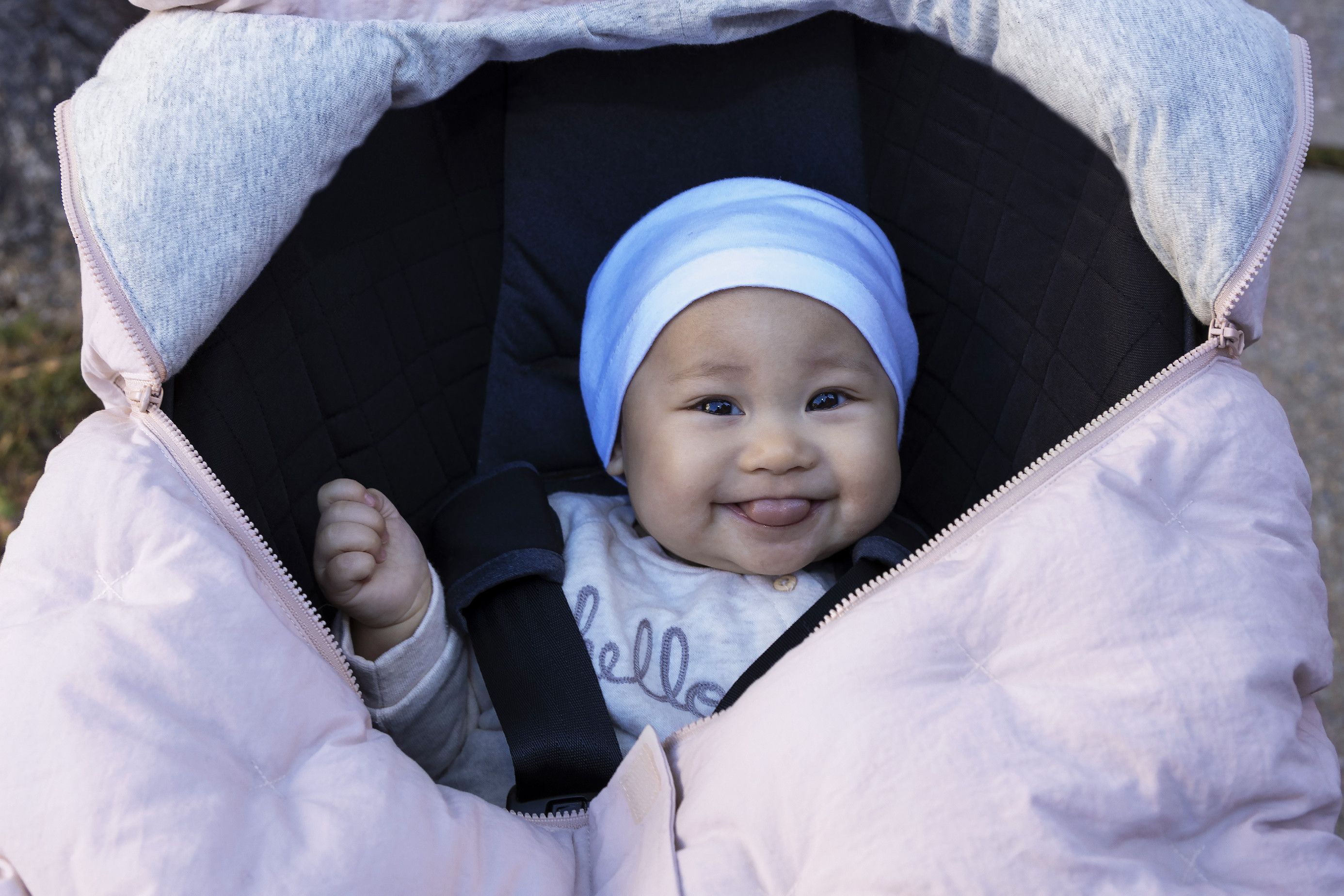 7AM Enfant   FUSAK  Car seat Cocoon AIRY CREAM - obrázek 8