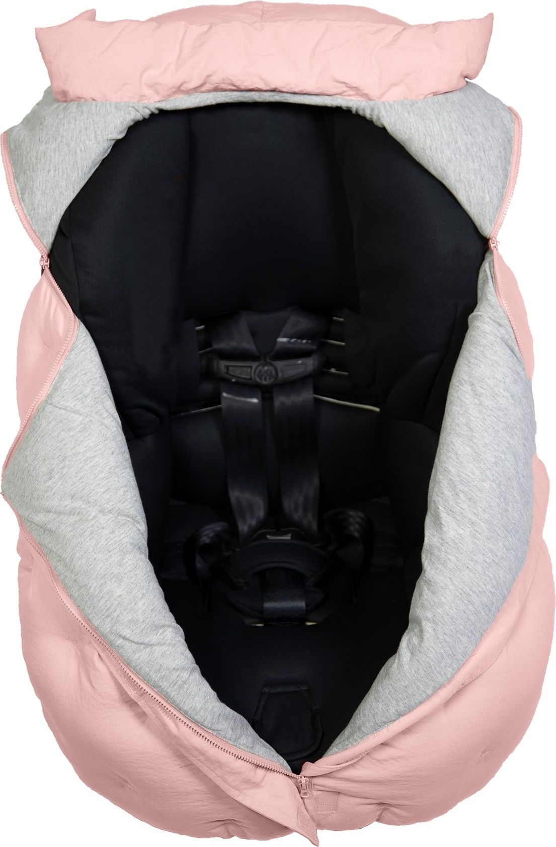 7AM Enfant  FUSAK  Car seat Cocoon AIRY PINK - obrázek 2