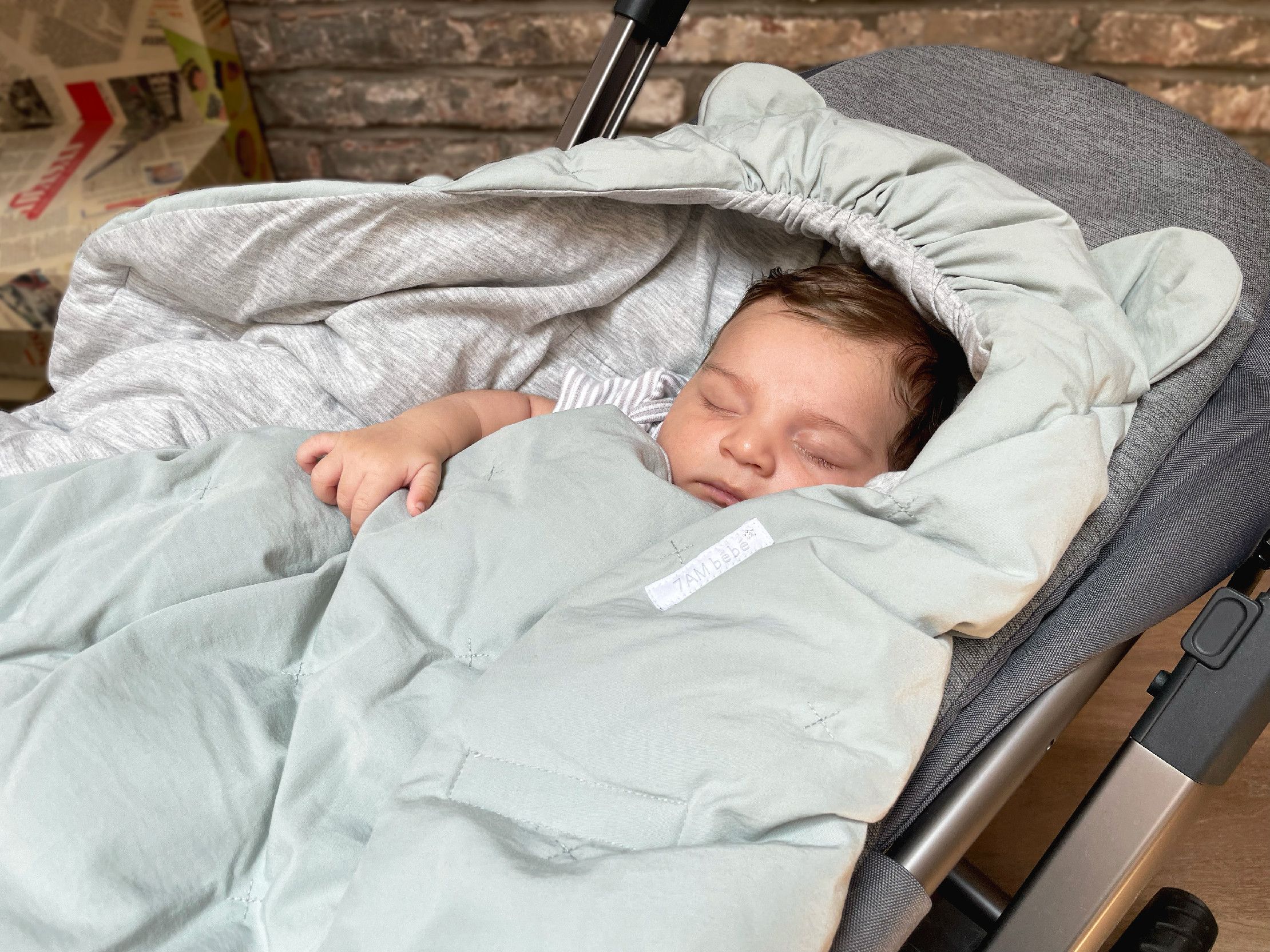 7AM Enfant FUSAK  NIDO AIRY CREAM ( 0-6m) - obrázek 3