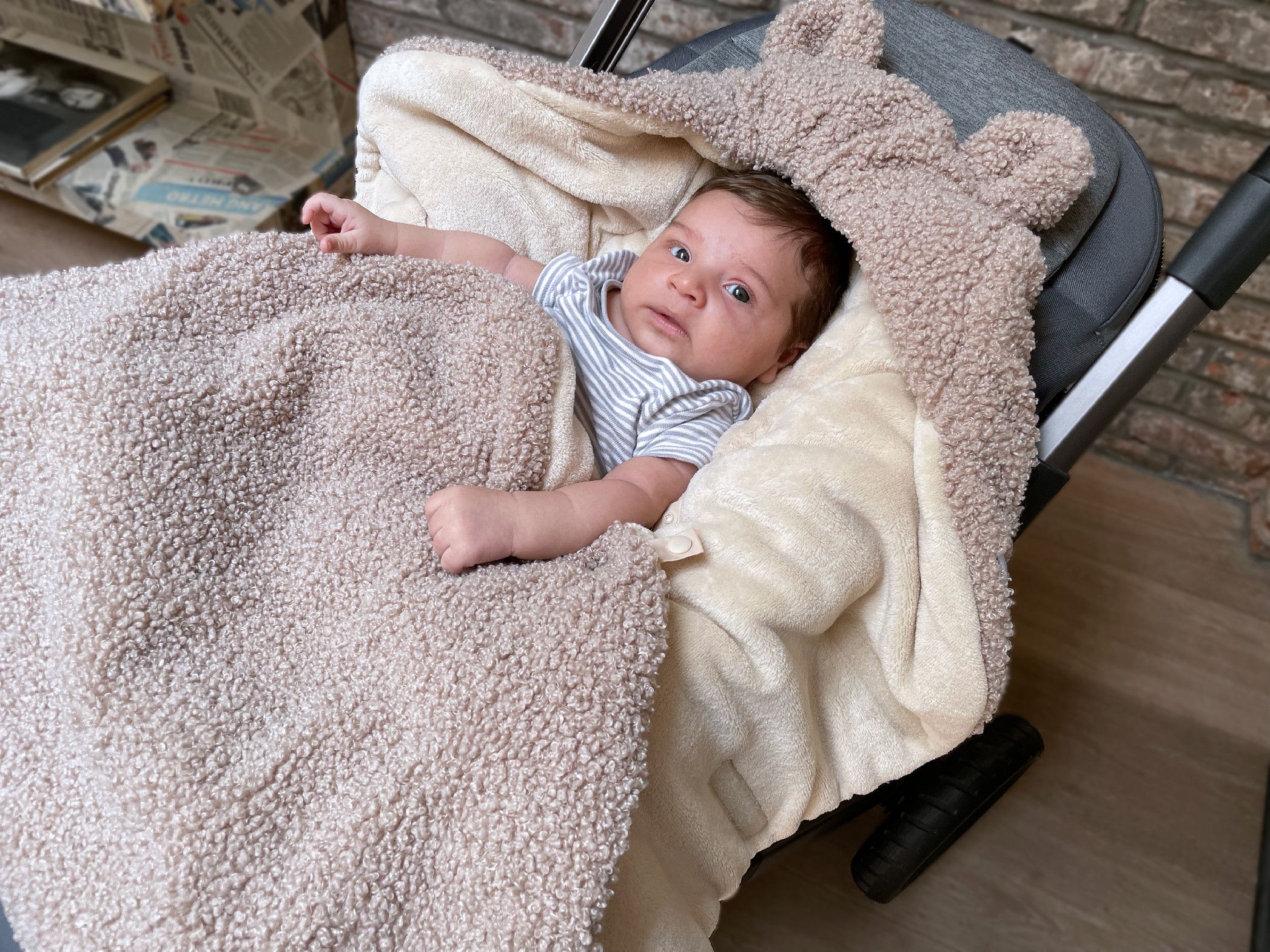 7AM FUSAK  NIDO TEDDY ( 0-6m) - obrázek 3