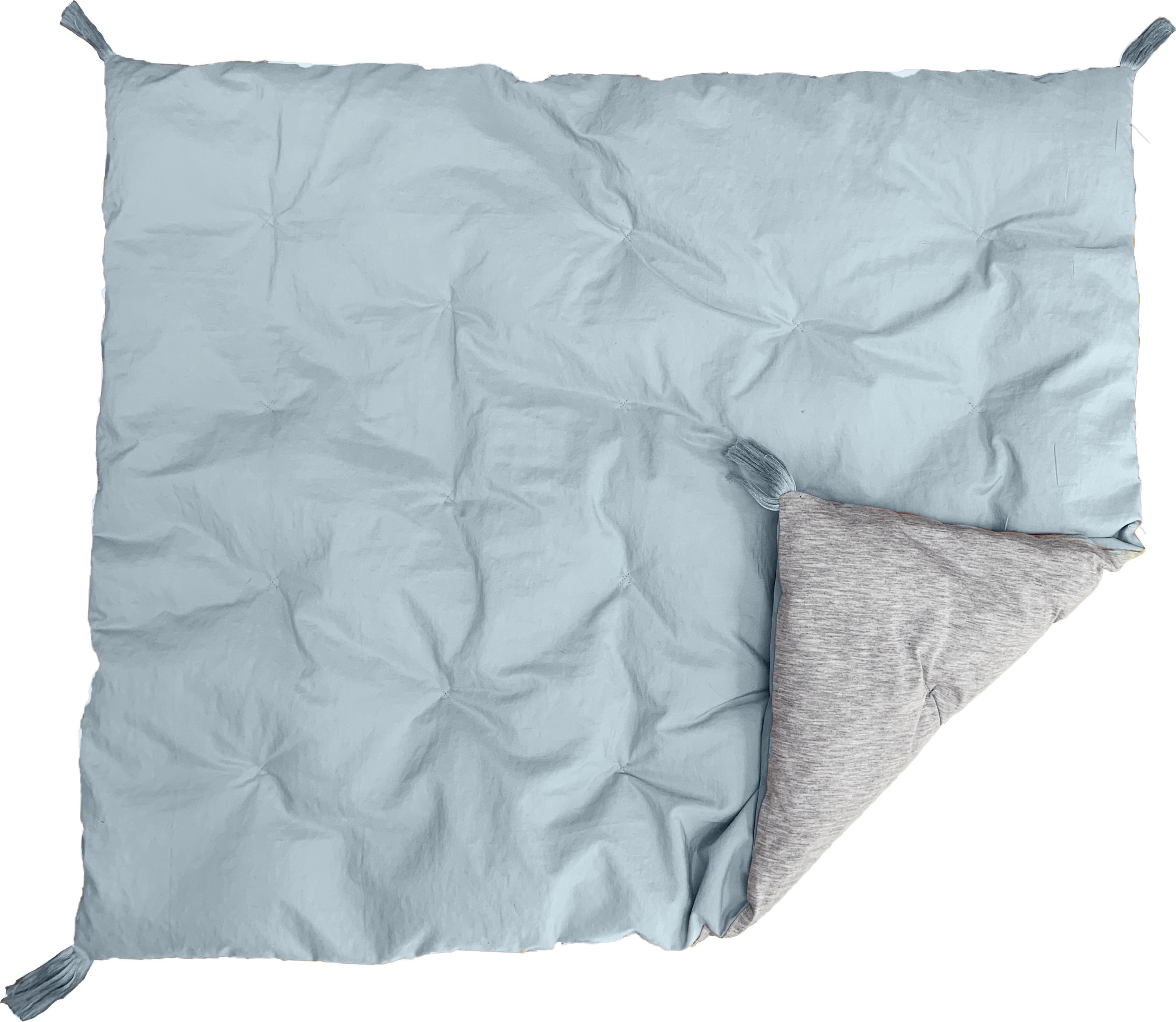 7AM Enfant  dárková sada  AIRY BLUE  ( 0-6 m ) - čepice, rukavice, deka - obrázek 5