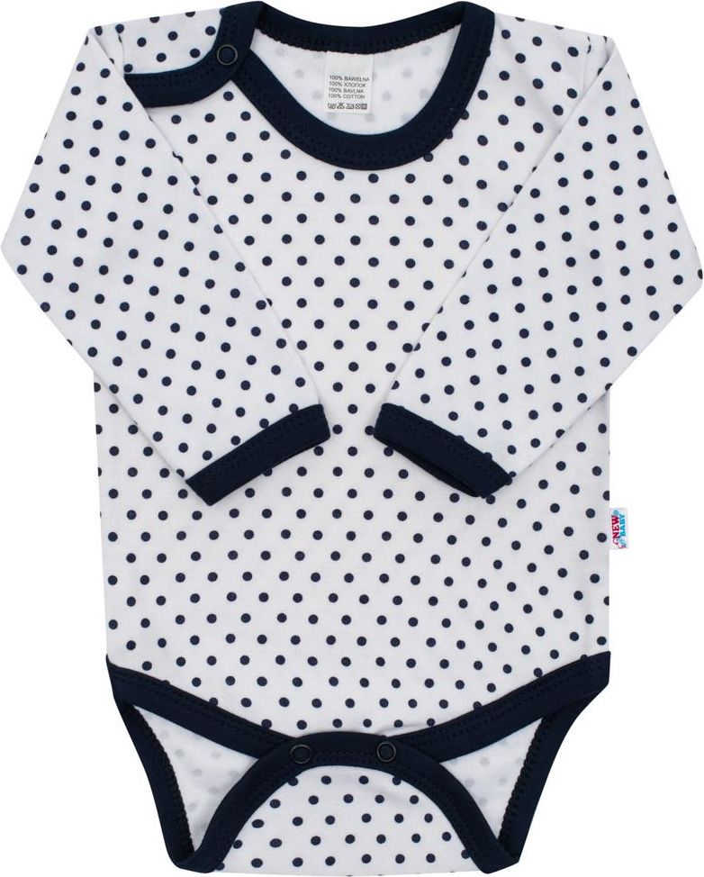 Kojenecké body New Baby Classic II puntíky 80 (9-12m) - obrázek 1