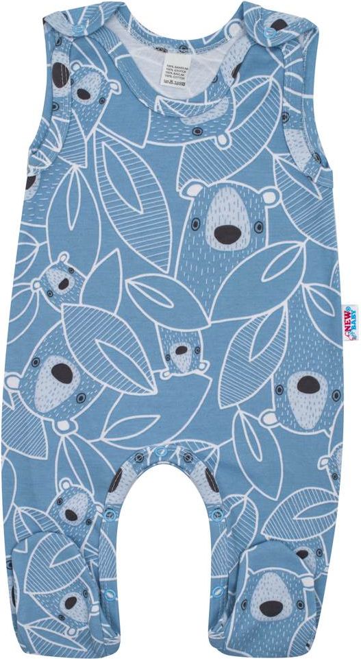 Kojenecké dupačky New Baby BuBu modré 74 (6-9m) - obrázek 1
