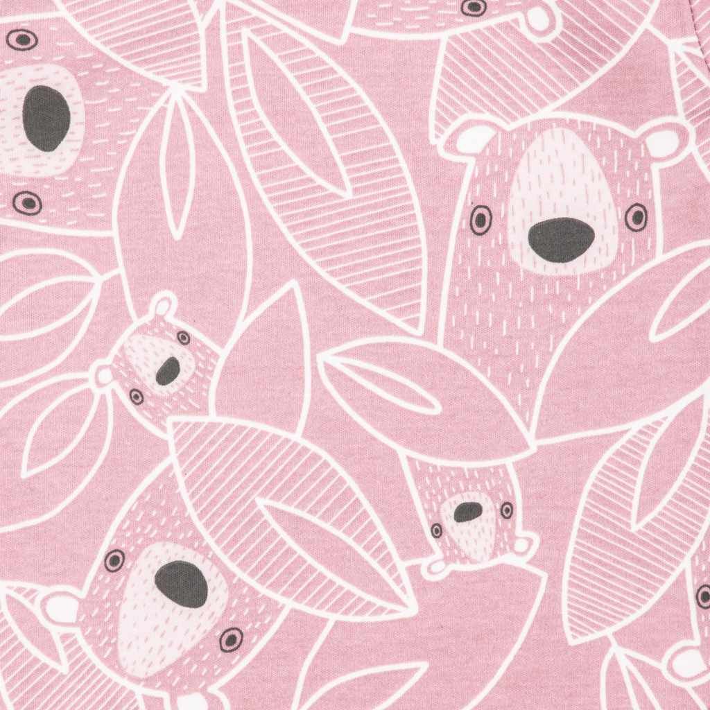 Kojenecké celorozepínací body New Baby BuBu růžové 50 - obrázek 3