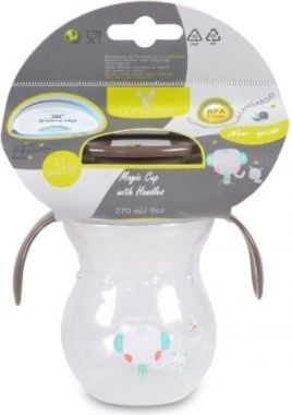 Cangaroo Cangoroo Kouzelný hrneček 360 °- šedý, 270 ml - obrázek 2