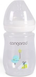 Cangaroo Cangaroo Kojenecká lahvička antikoliková - modrá, 160 ml - obrázek 2