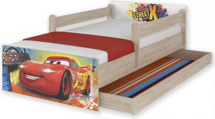 BabyBoo BabyBoo Dětská junior postel Disney 200x90cm MAX XXL  CARS” - obrázek 1