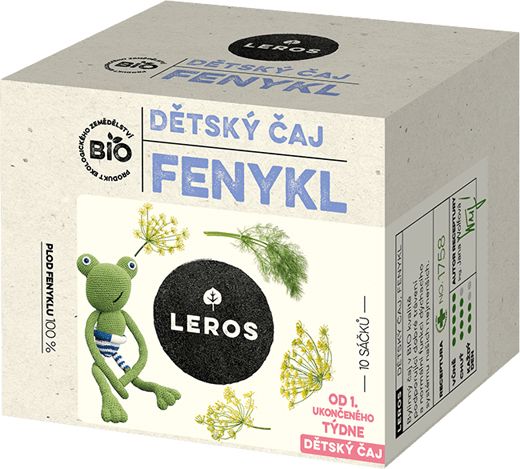 2x LEROS BIO Čaj dětský Fenykl 10x1,5g - obrázek 2