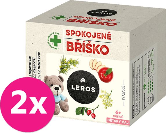 2x LEROS Čaj dětský Spokojené bříško 10x2g - obrázek 1