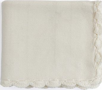 PETITE&MARS Deka Harmony Cute White 80 x 100 cm - obrázek 1