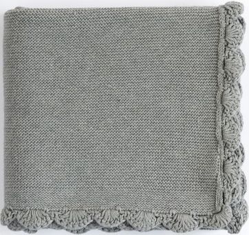 PETITE&MARS Deka Harmony Cute Grey 80 x 100 cm - obrázek 1
