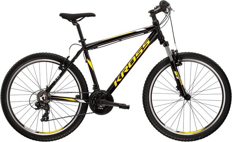 Kross Hexagon 1.0 26" - model 2022 tmavě modrá/červená/šedá - XS (14") - obrázek 3