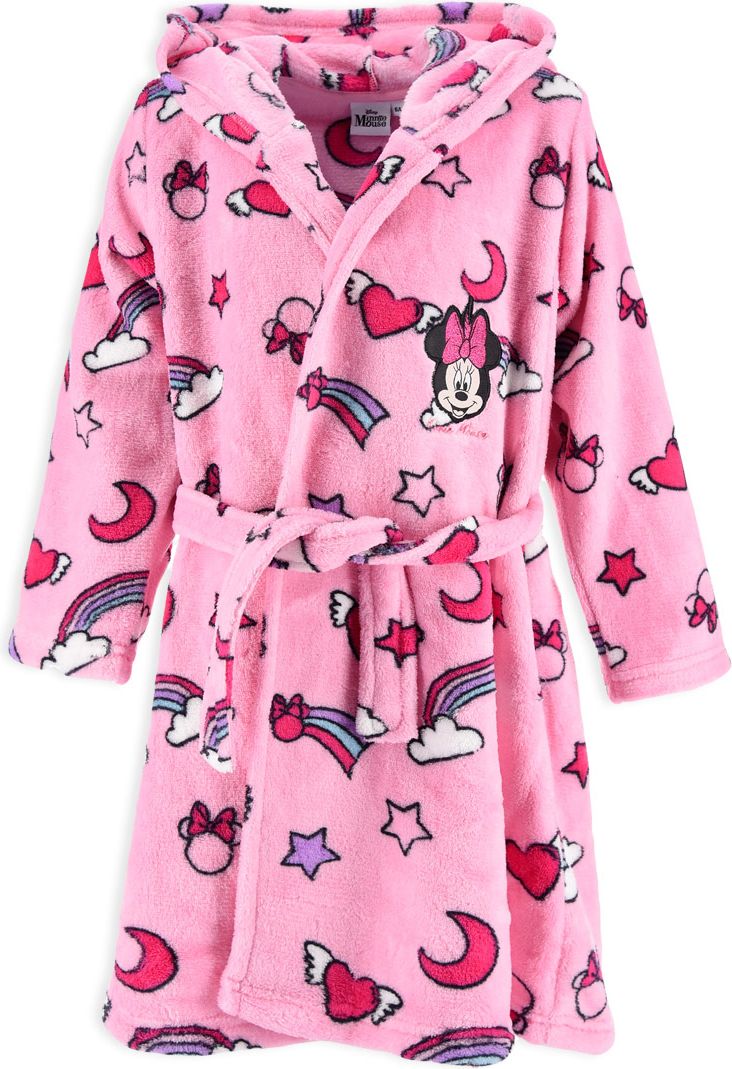 Dívčí župan DISNEY MINNIE růžový Velikost: 98 - obrázek 1