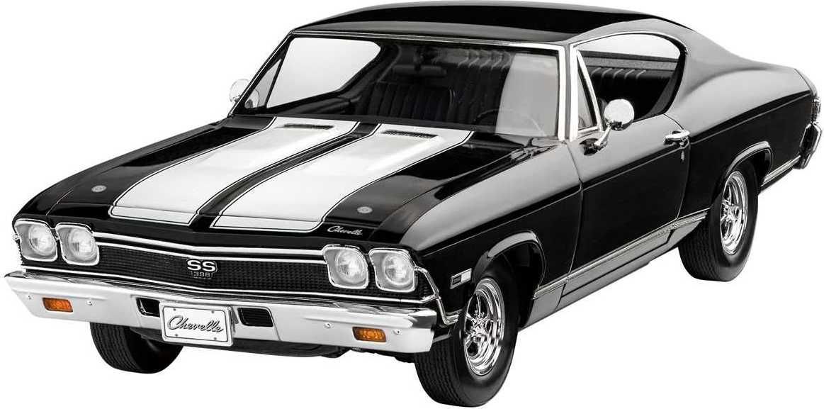 REVELL Plastic ModelKit auto 07662 - 1968 Chevy Chevelle (1:25) - obrázek 6