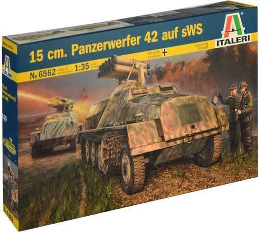 ITALERI Model Kit military 6562 - 15 cm Panzerwerfer 42 auf sWS (1:35) - obrázek 1