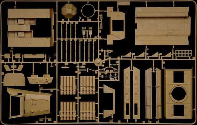 ITALERI Model Kit military 6562 - 15 cm Panzerwerfer 42 auf sWS (1:35) - obrázek 6