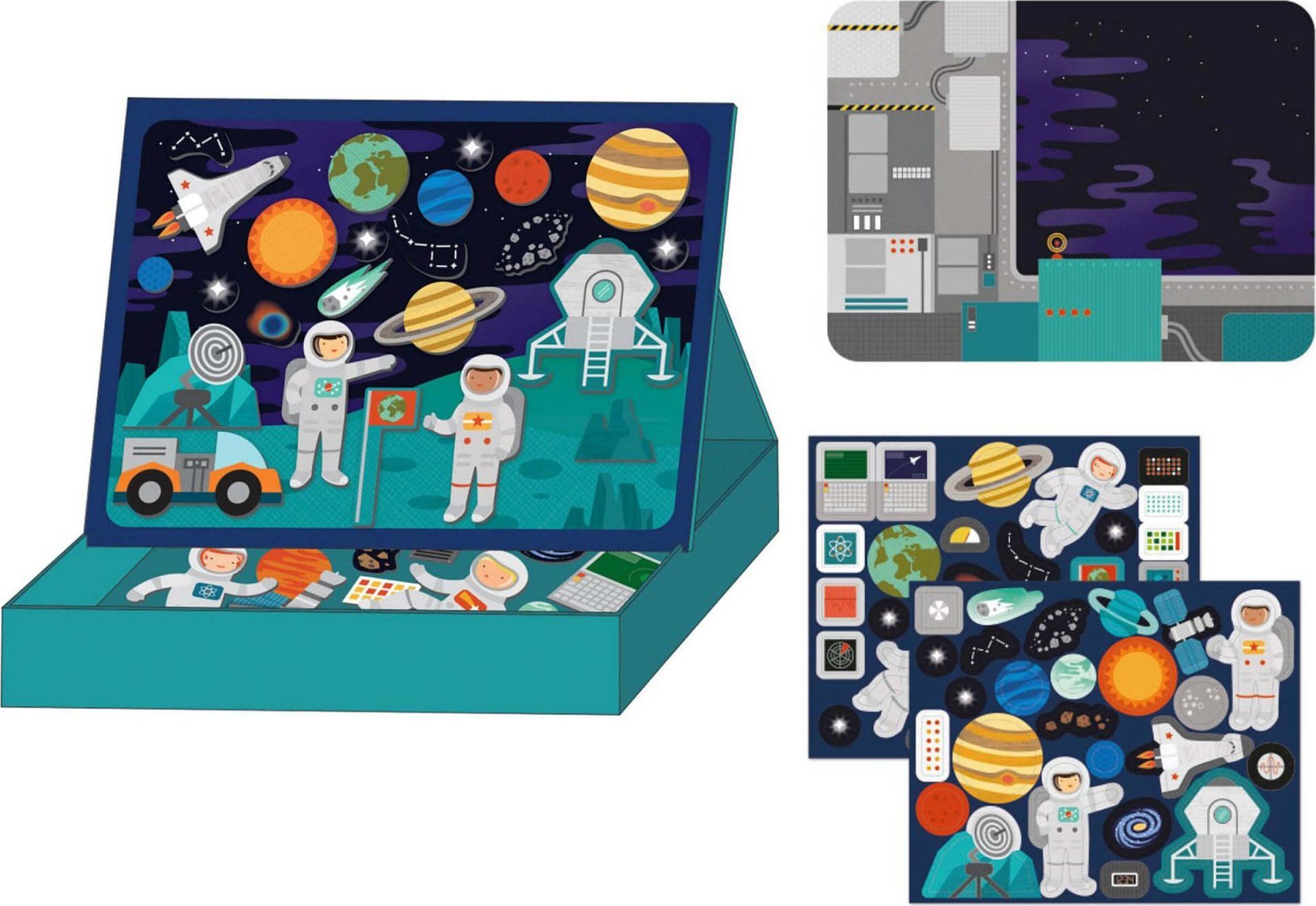 Petitcollage Magnetické divadlo vesmír - obrázek 2