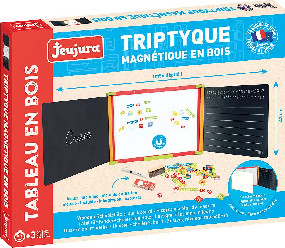 Jeujura Otevírací tabule 3v1 - obrázek 3