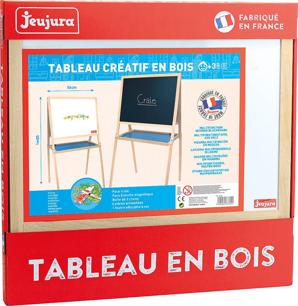Jeujura Dřevěná tabule Creative (bez stojánku) - obrázek 2