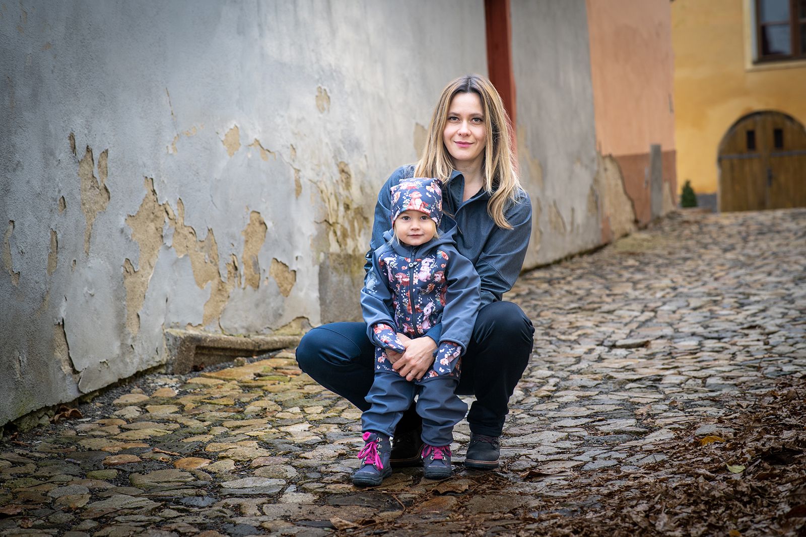 Unuo, Dětská softshellová bunda s fleecem, Tm. Šedá, Zajíček Velikost: 80/86 - obrázek 5