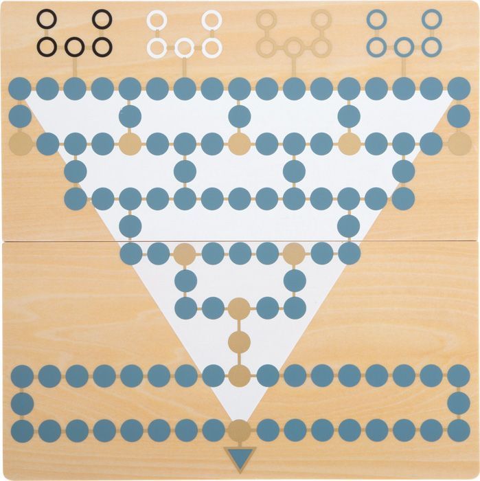 Small foot by Legler Small Foot Hra Barikády a Halma Gold Edition - obrázek 3