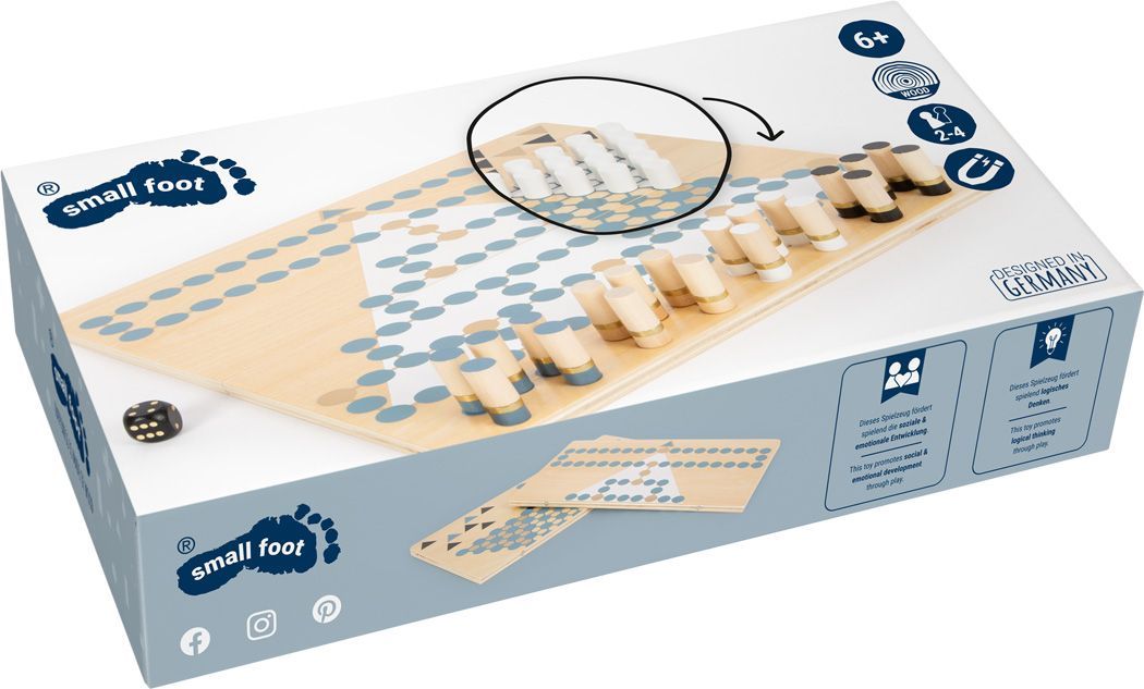 Small foot by Legler Small Foot Hra Barikády a Halma Gold Edition - obrázek 8