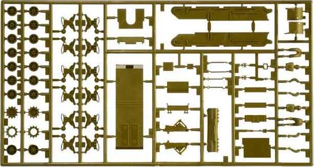 ITALERI Model Kit tank 7076 - M12 Gun Motor Carriage (1:72) - obrázek 8